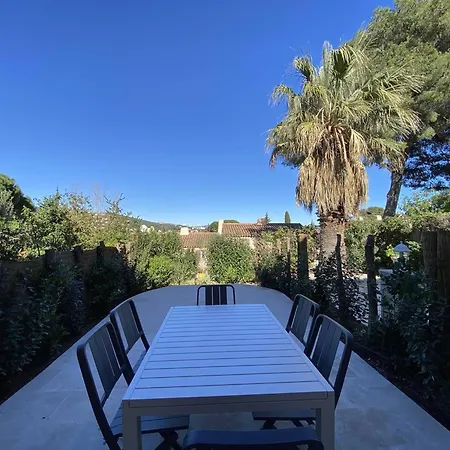 Mazet Rénové Avec Piscine, Tennis, 2 Terrasses à Cavalaire-sur-mer. - Fr-1-100-333 Сasa de vacaciones